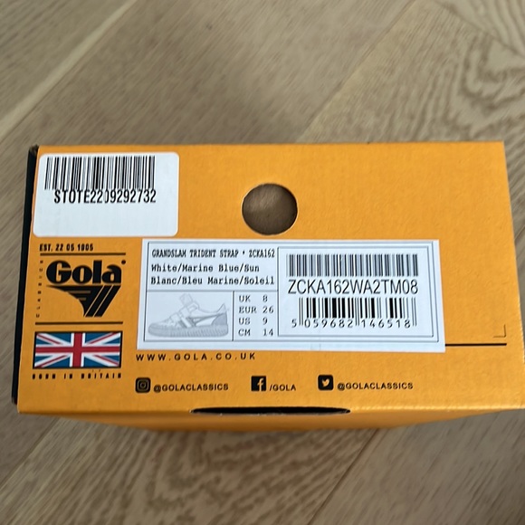 Gola Grandslam Sneakers Toddler Size 9 - Picture 6 of 6